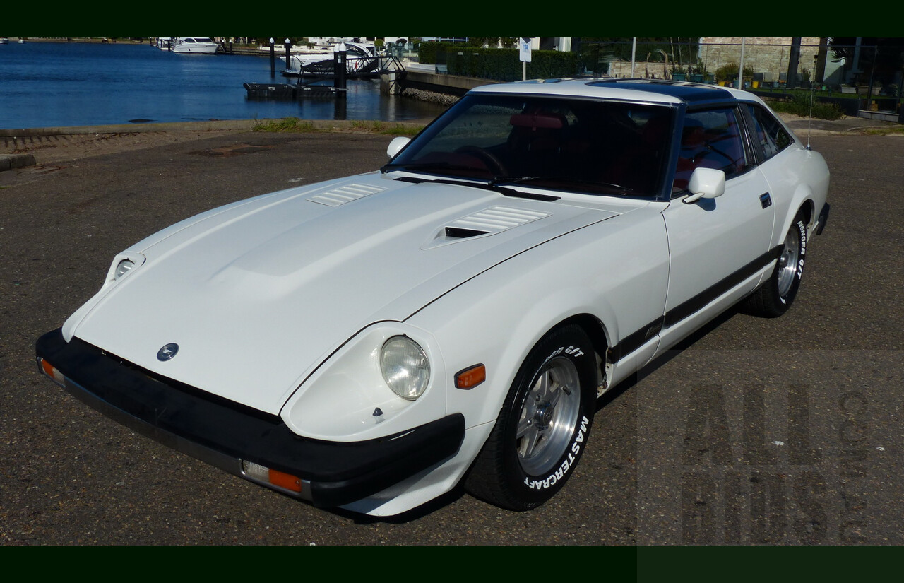 8/1983 Nissan Datsun 280zx  S130 Targa Top 2d Coupe White 2.8L