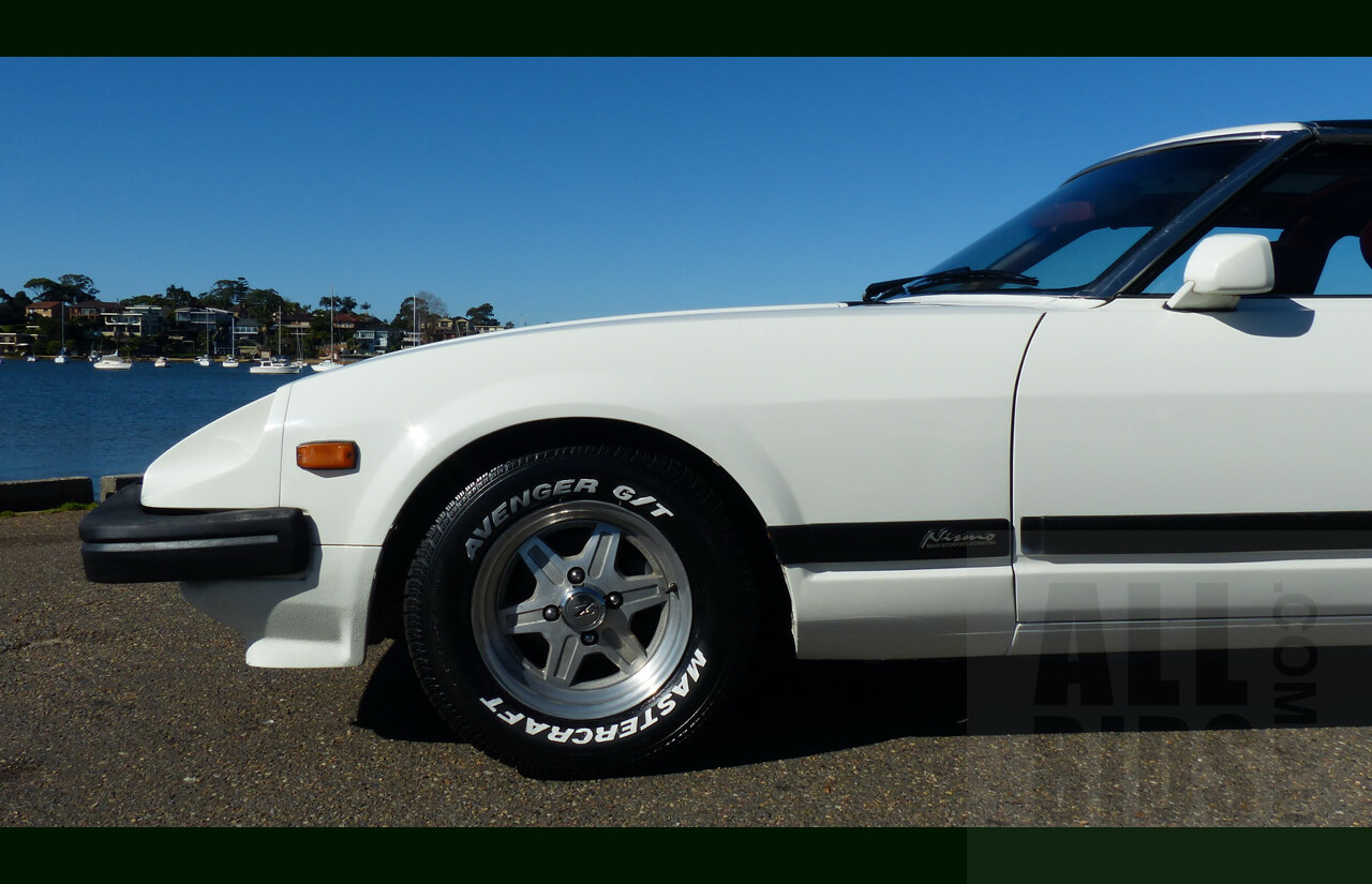 8/1983 Nissan Datsun 280zx  S130 Targa Top 2d Coupe White 2.8L