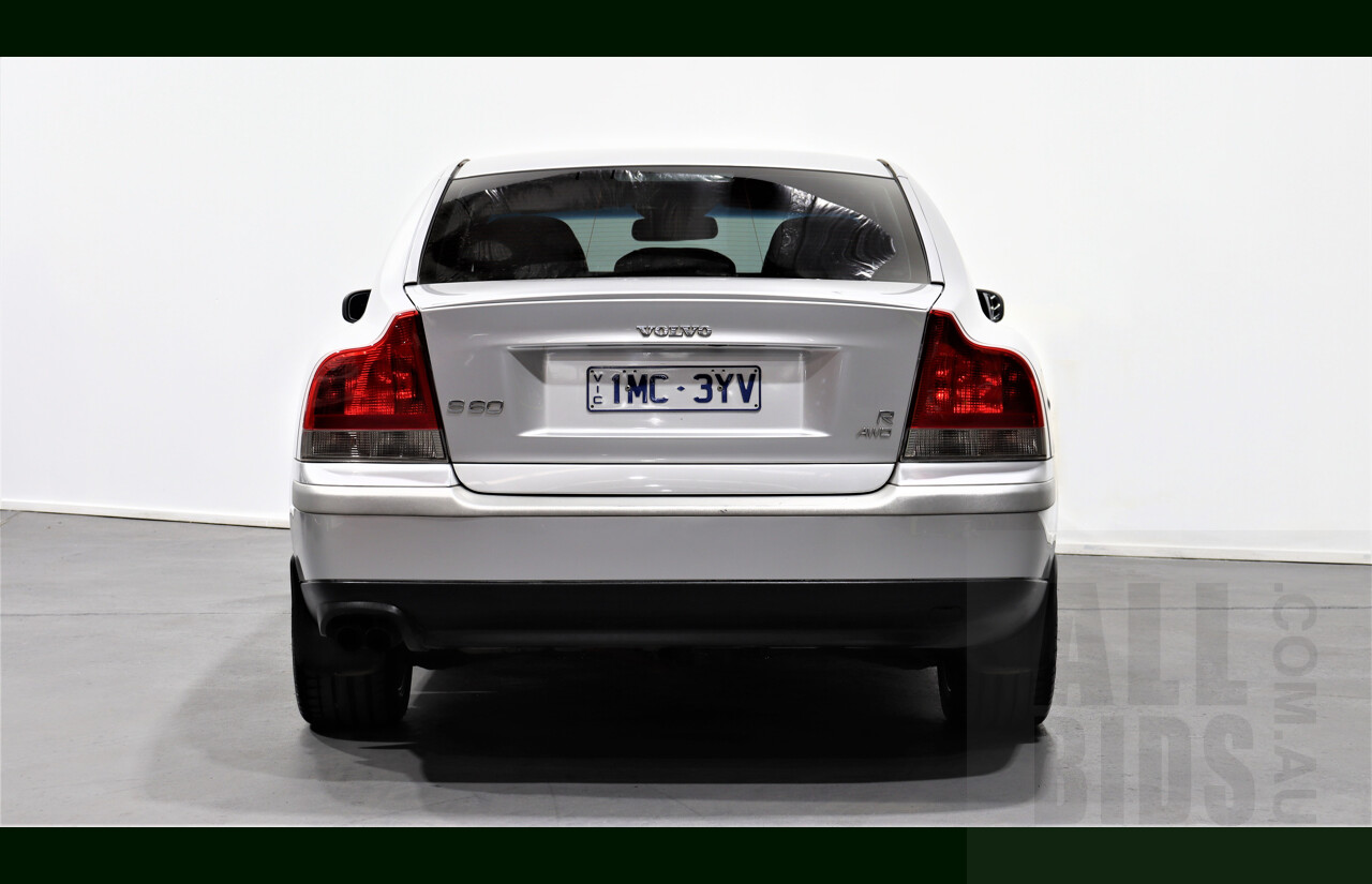 10/2003 Volvo S60 R 4d Sedan Silver 2.5L Turbo