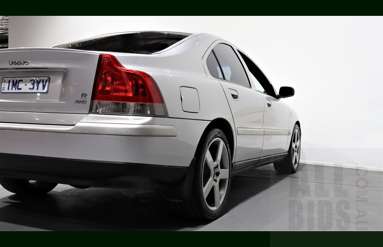 10/2003 Volvo S60 R 4d Sedan Silver 2.5L Turbo