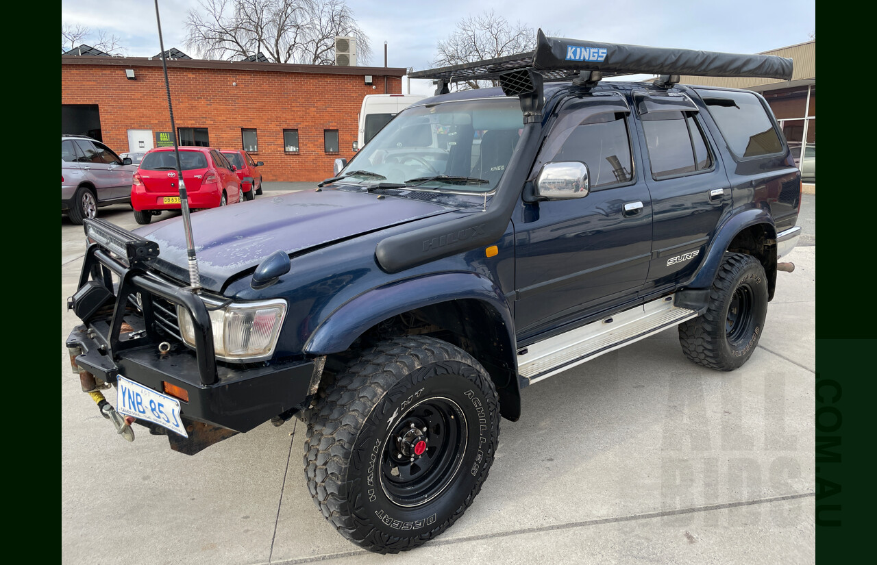 12/1995 Toyota Surf (4x4)  4d Wagon Blue 3.0L Turbo Diesel