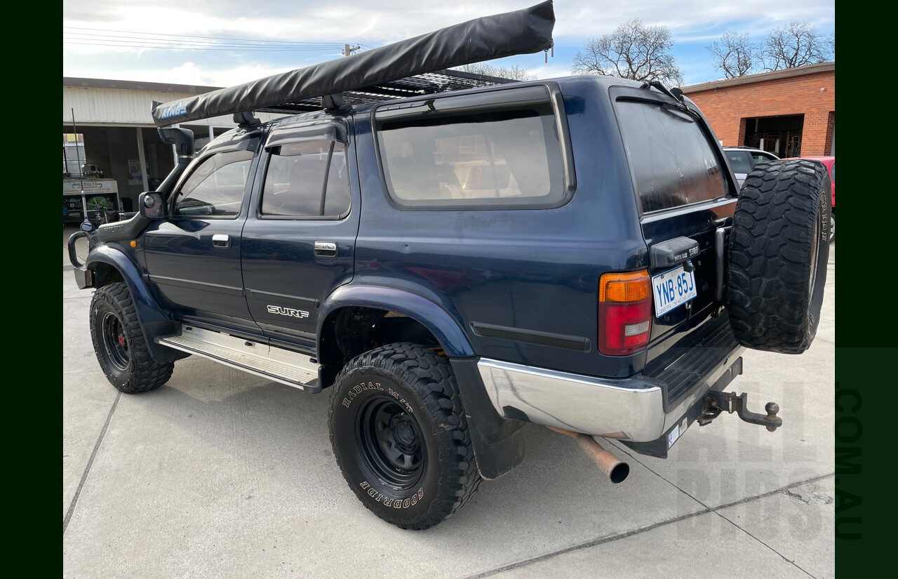 12/1995 Toyota Surf (4x4)  4d Wagon Blue 3.0L Turbo Diesel