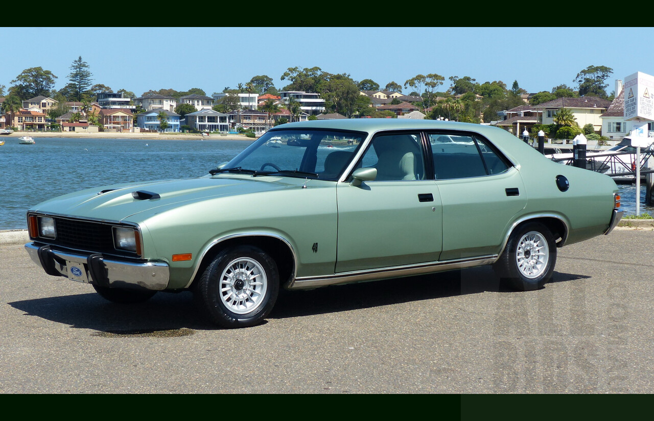 11/1978 Ford Fairmont GXL XC 4d Sedan Satin Spruce 4.9L V8 - Matching Numbers