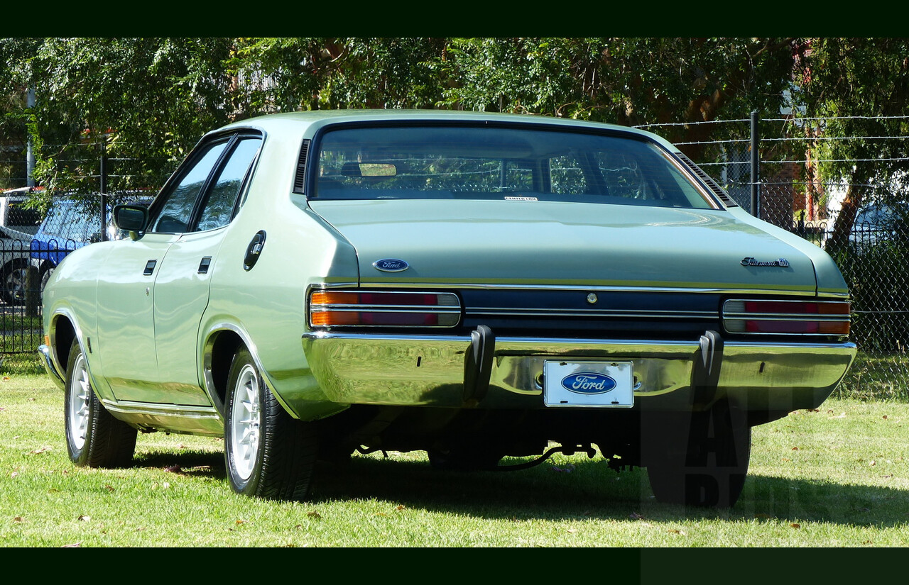 11/1978 Ford Fairmont GXL XC 4d Sedan Satin Spruce 4.9L V8 - Matching Numbers