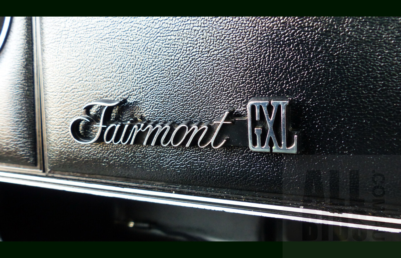 11/1978 Ford Fairmont GXL XC 4d Sedan Satin Spruce 4.9L V8 - Matching Numbers