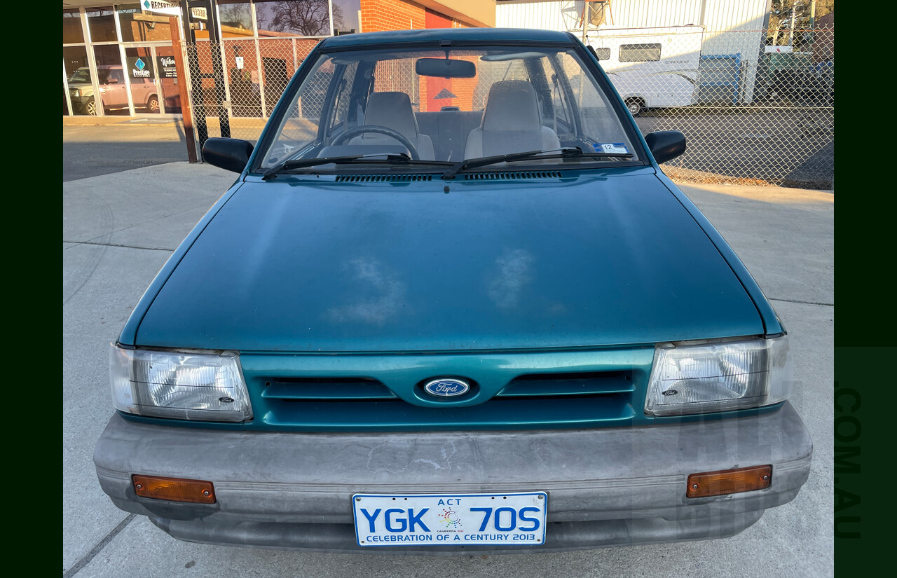 6/1993 Ford Festiva  WA 3d Hatchback Green 1.3L