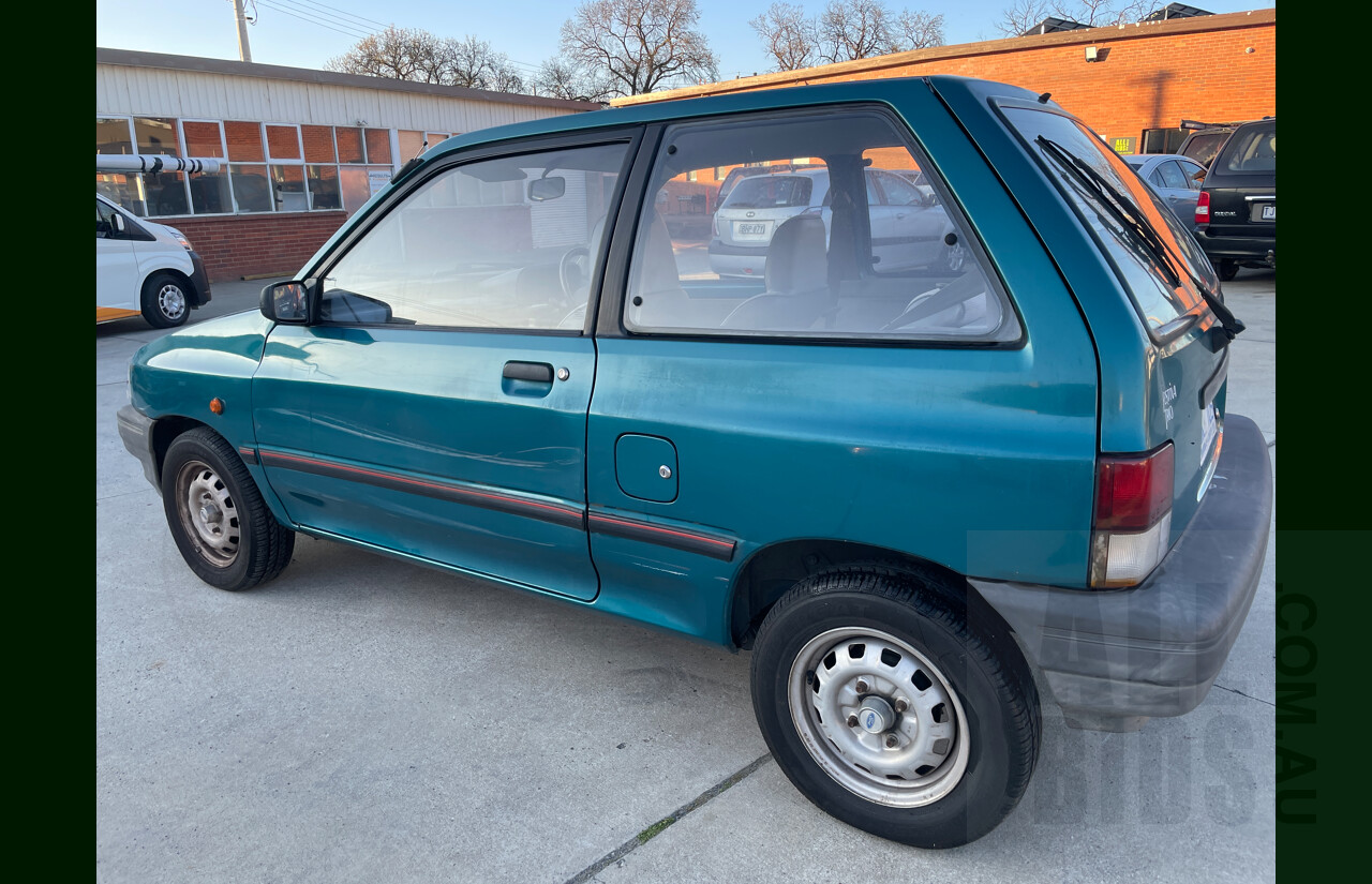 6/1993 Ford Festiva  WA 3d Hatchback Green 1.3L