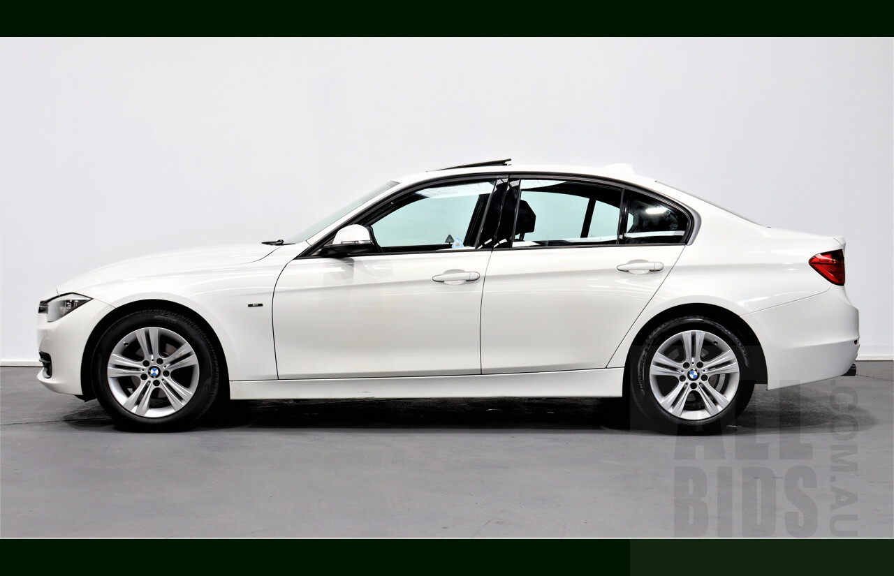 1/2013 BMW 318d Sport LINE F30 4d Sedan White 2.0L Turbo Diesel