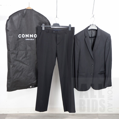 One Connor Trouser and Jacket Suit with Coat Hanger and Dust Bag
