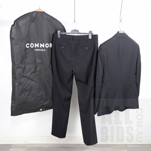 One Connor Trouser and Jacket Suit with Coat Hanger and Dust Bag