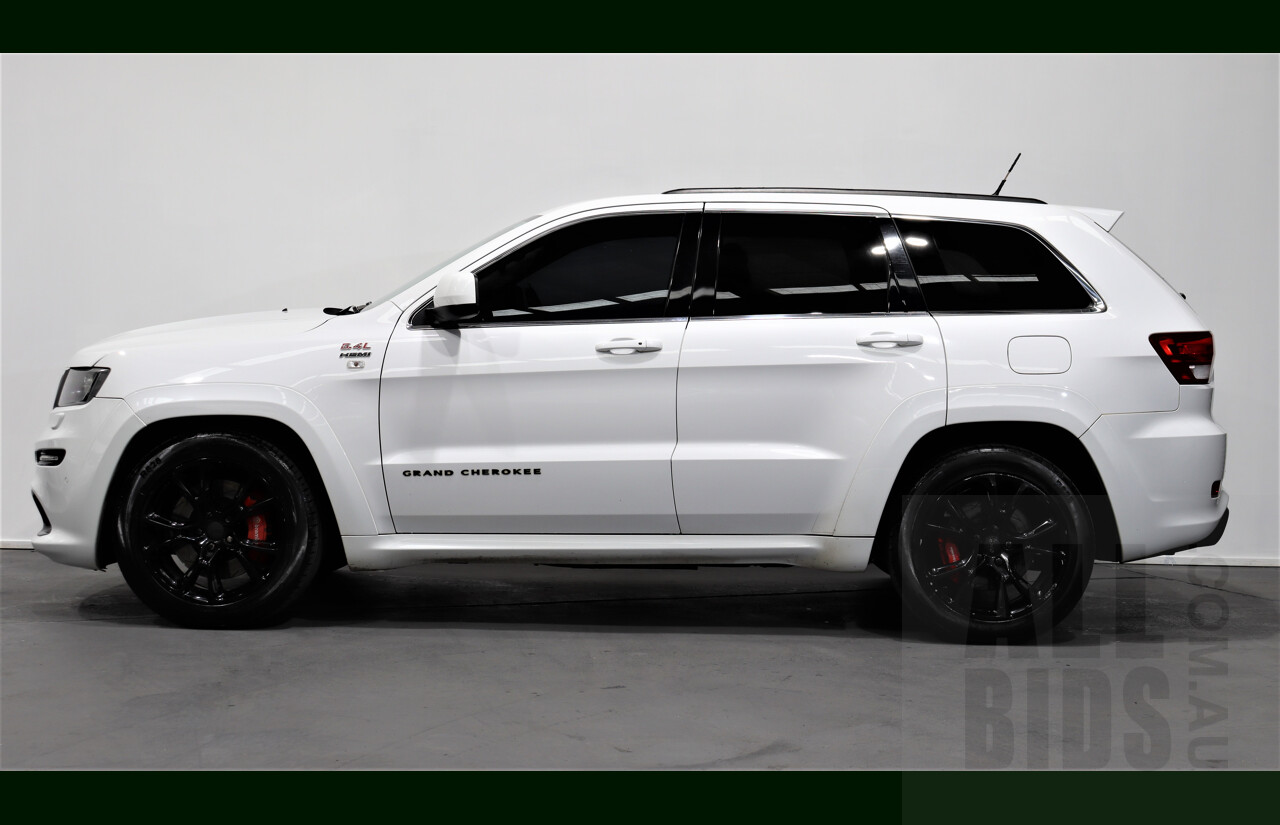 12/2012 Jeep Grand Cherokee SRT 8 (4x4) WK MY12 4d Wagon White 6.4L