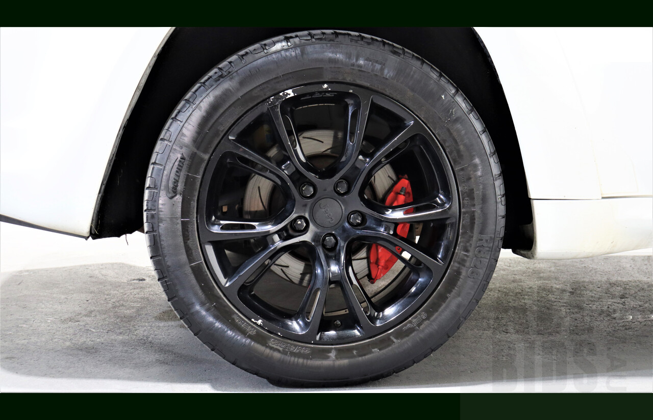 12/2012 Jeep Grand Cherokee SRT 8 (4x4) WK MY12 4d Wagon White 6.4L
