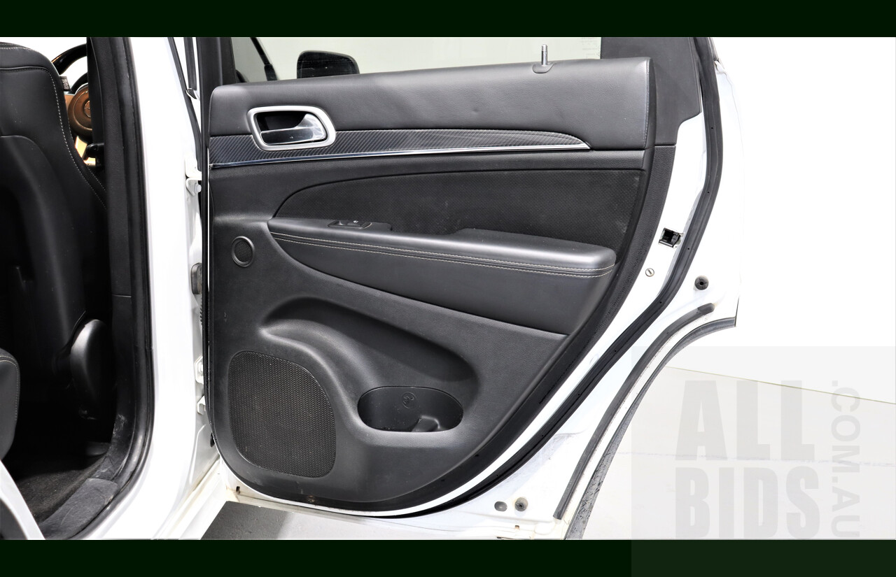 12/2012 Jeep Grand Cherokee SRT 8 (4x4) WK MY12 4d Wagon White 6.4L