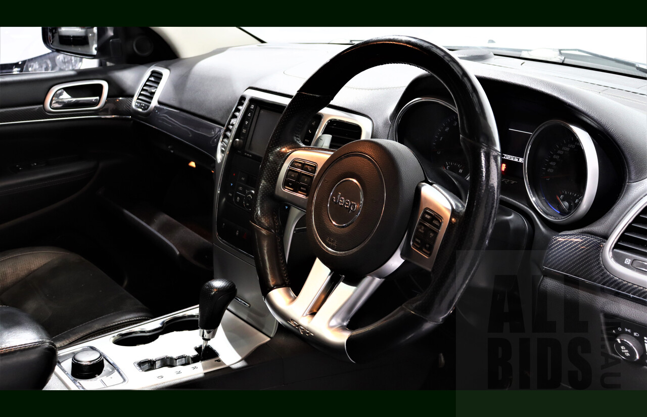 12/2012 Jeep Grand Cherokee SRT 8 (4x4) WK MY12 4d Wagon White 6.4L