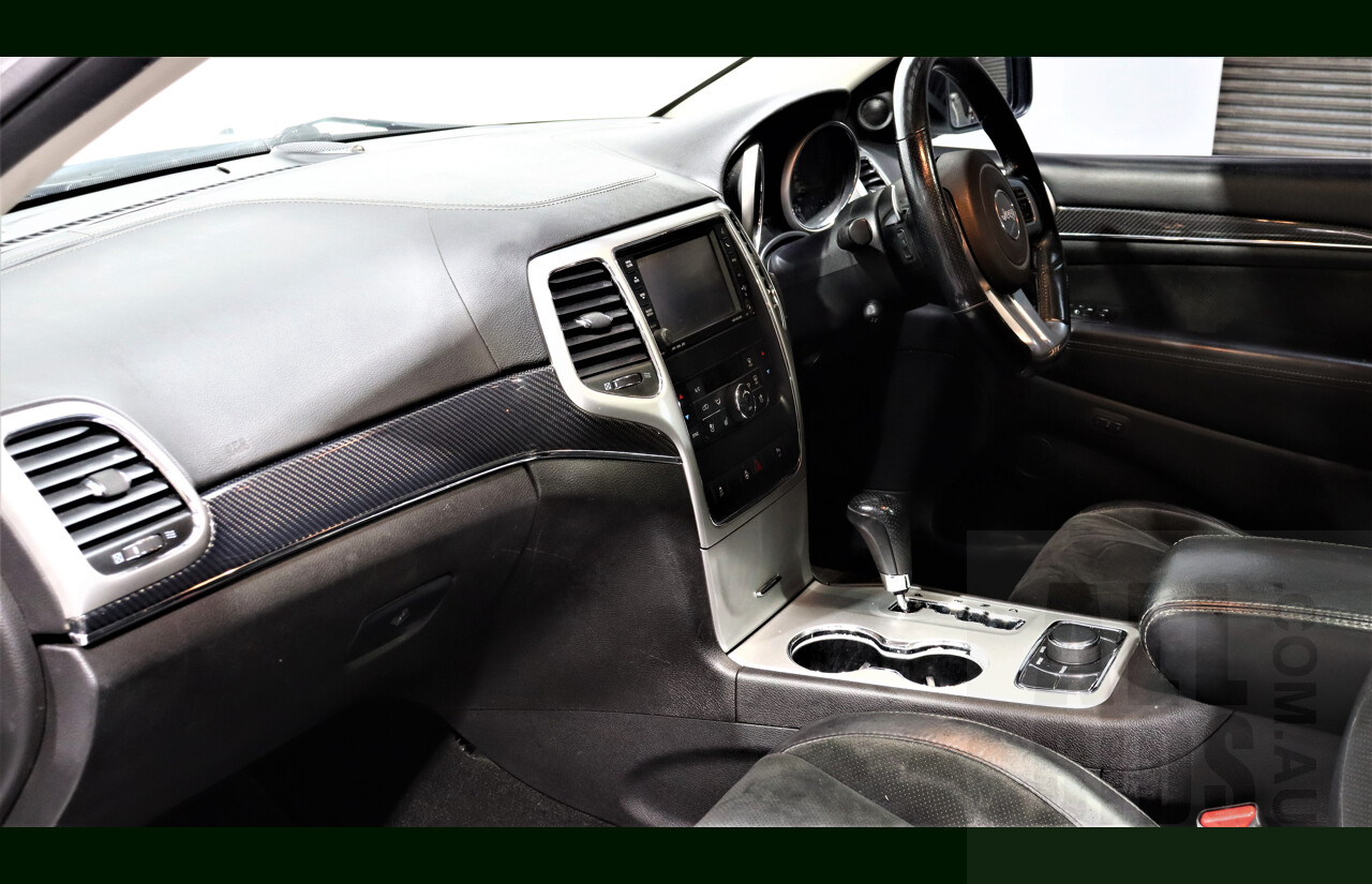 12/2012 Jeep Grand Cherokee SRT 8 (4x4) WK MY12 4d Wagon White 6.4L
