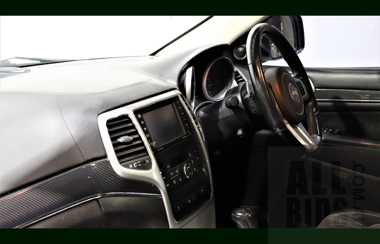 12/2012 Jeep Grand Cherokee SRT 8 (4x4) WK MY12 4d Wagon White 6.4L