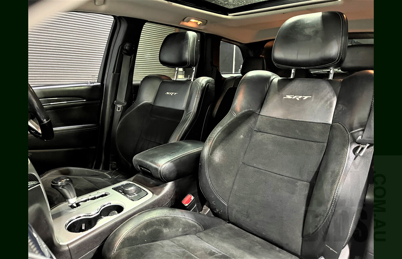 12/2012 Jeep Grand Cherokee SRT 8 (4x4) WK MY12 4d Wagon White 6.4L