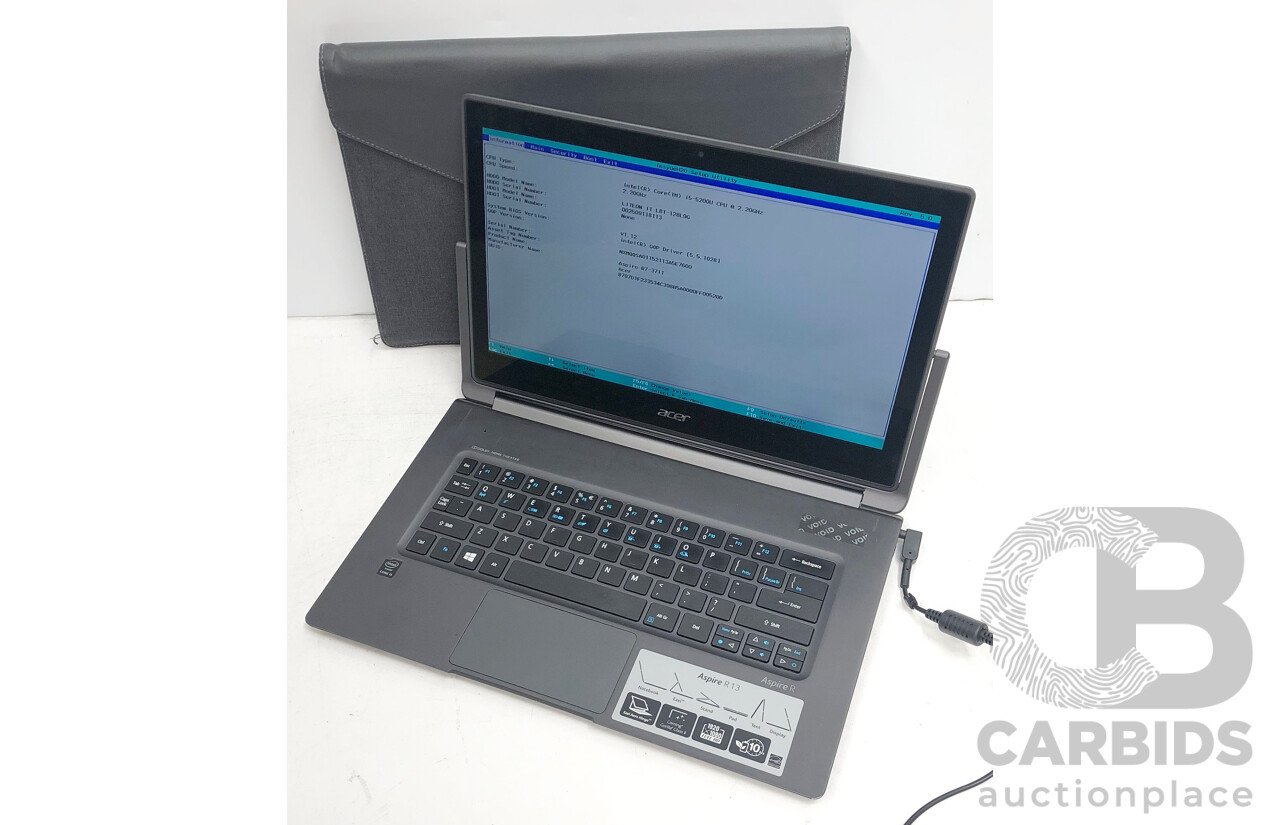 Acer R7 371T 59GR Aspire R 13 Lot 1522476 ALLBIDS