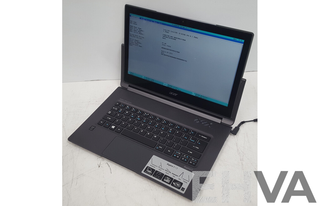 Acer (R7-371T-53NG) Aspire R 13 Intel Core i5 (4210U) 1.70GHz 2-Core CPU 13-Inch Convertible Touchscreen Laptop