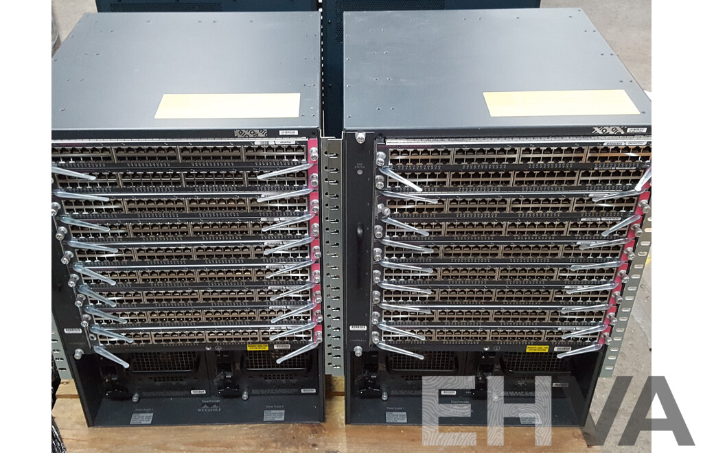 Cisco (WS-C6500-E) 6500 Series Network Chassis - Lot of Four