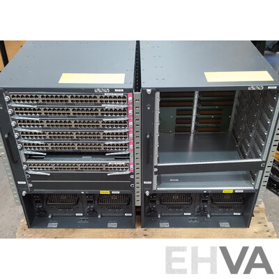 Cisco (WS-C6500-E) 6500 Series Network Chassis - Lot of Four