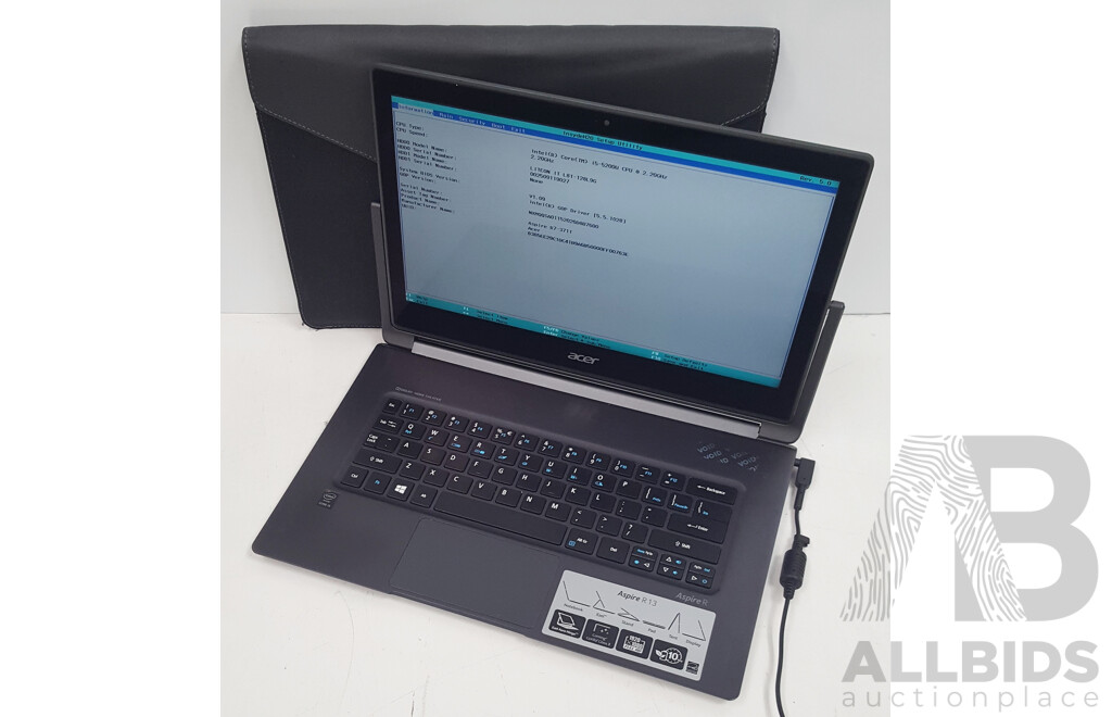 Acer (R7-371T-59GR) Aspire R 13 - Lot 1535186 | ALLBIDS