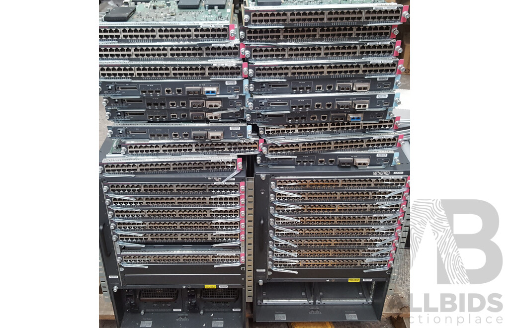 Bulk Lot of Assorted Cisco Networking Equipment