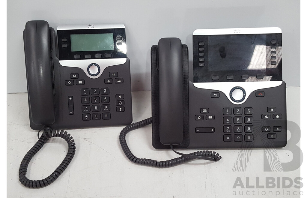 Bulk Lot of Assorted Cisco Office Phones