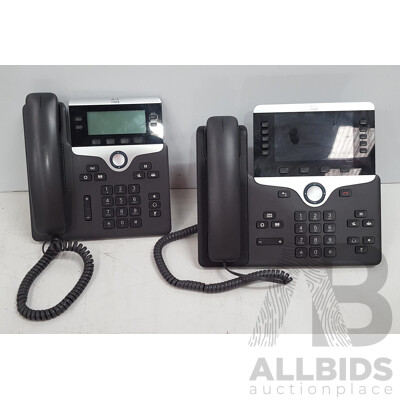 Bulk Lot of Assorted Cisco Office Phones