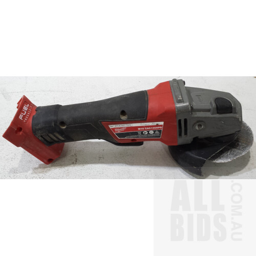 Milwaukee M18 Angle Grinder CAG125XPD - Skin Only