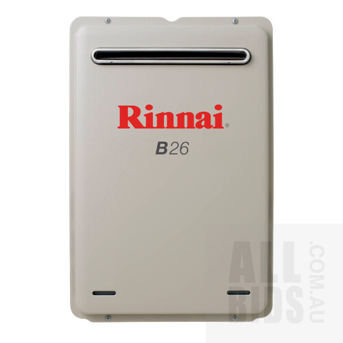 Rinnai B26 Continuous Flow Hot Natural Gas Water Heater