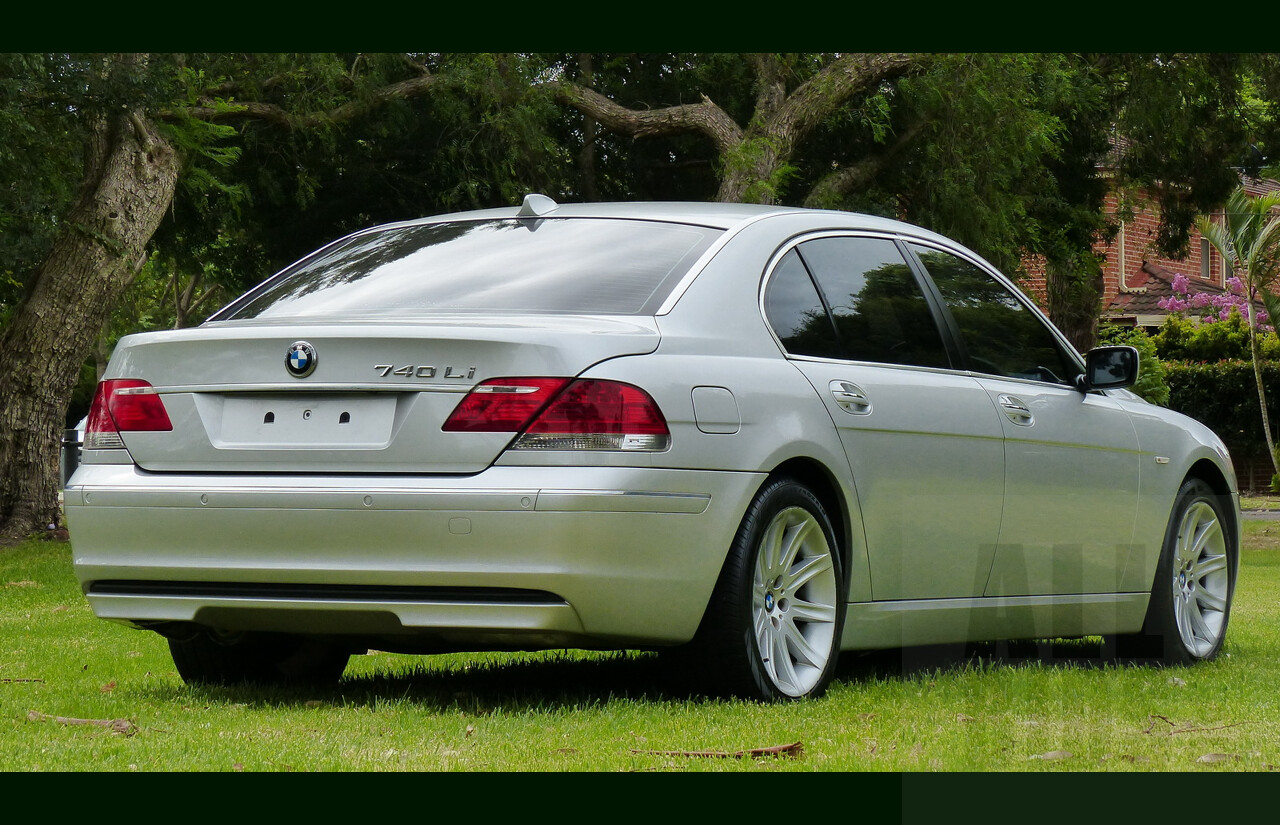 11/2006 BMW 740Li E66 4d Sedan Silver Auto 4.0L V8