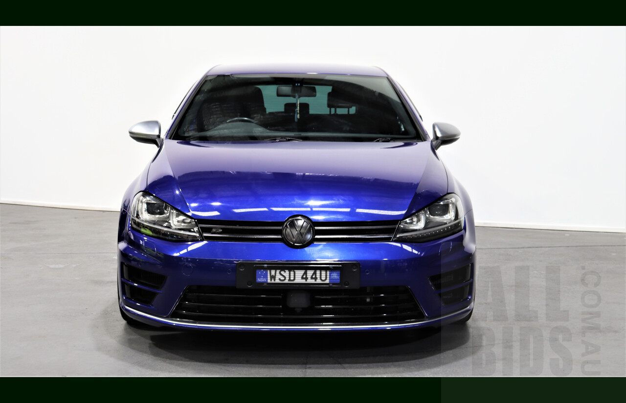 3/2014 Volkswagen Golf R AU MY14 5d Hatchback Blue 2.0L Turbo