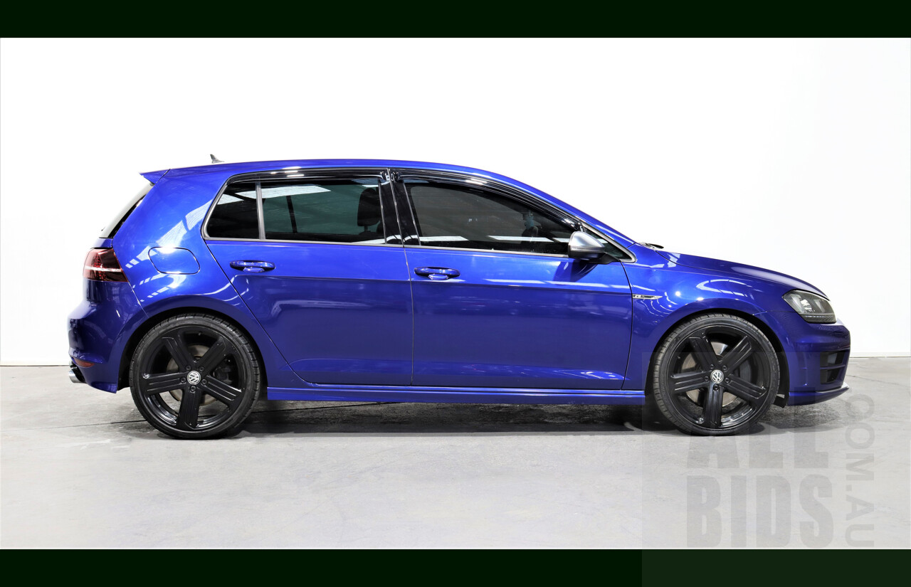 3/2014 Volkswagen Golf R AU MY14 5d Hatchback Blue 2.0L Turbo