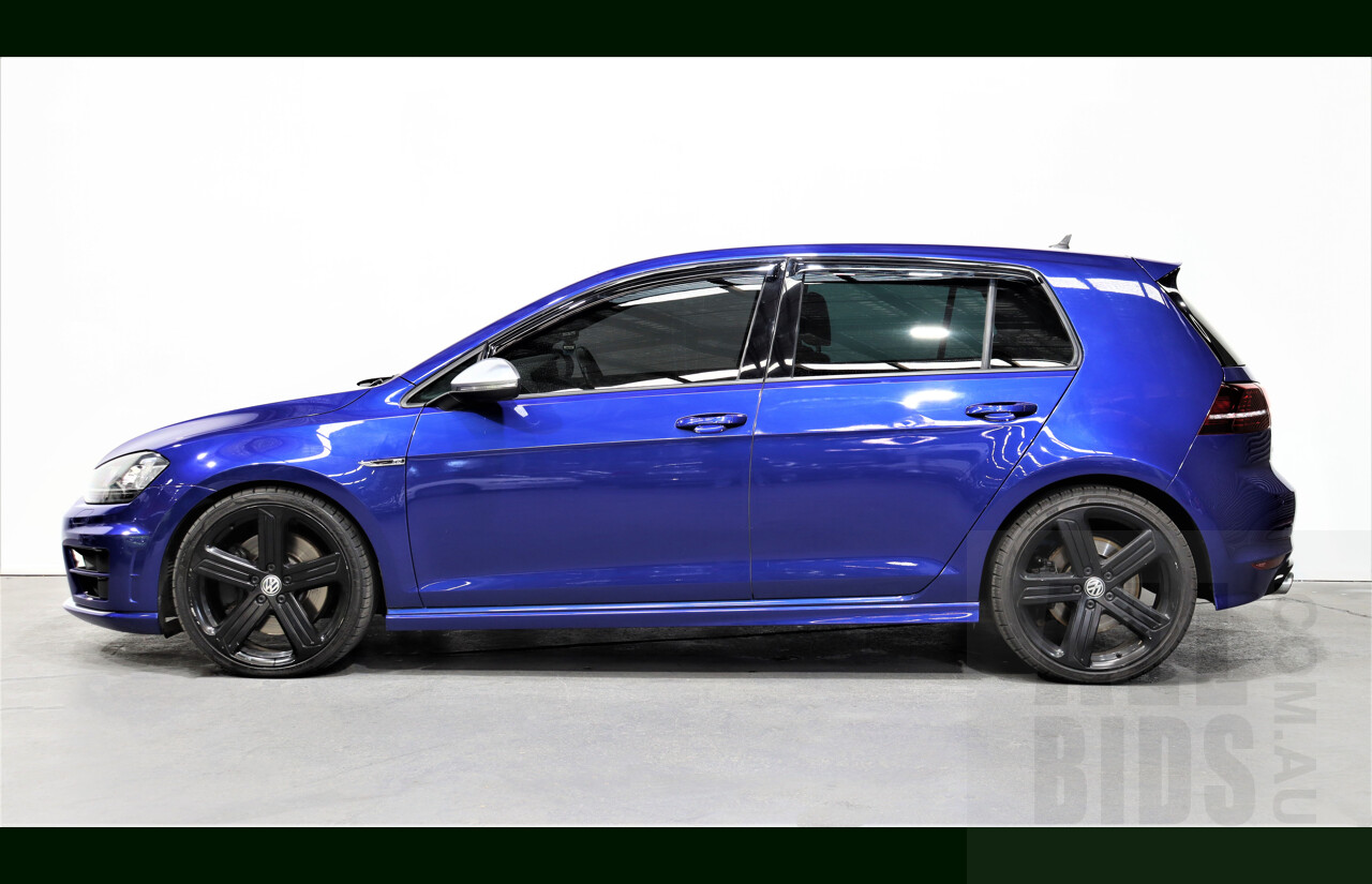 3/2014 Volkswagen Golf R AU MY14 5d Hatchback Blue 2.0L Turbo