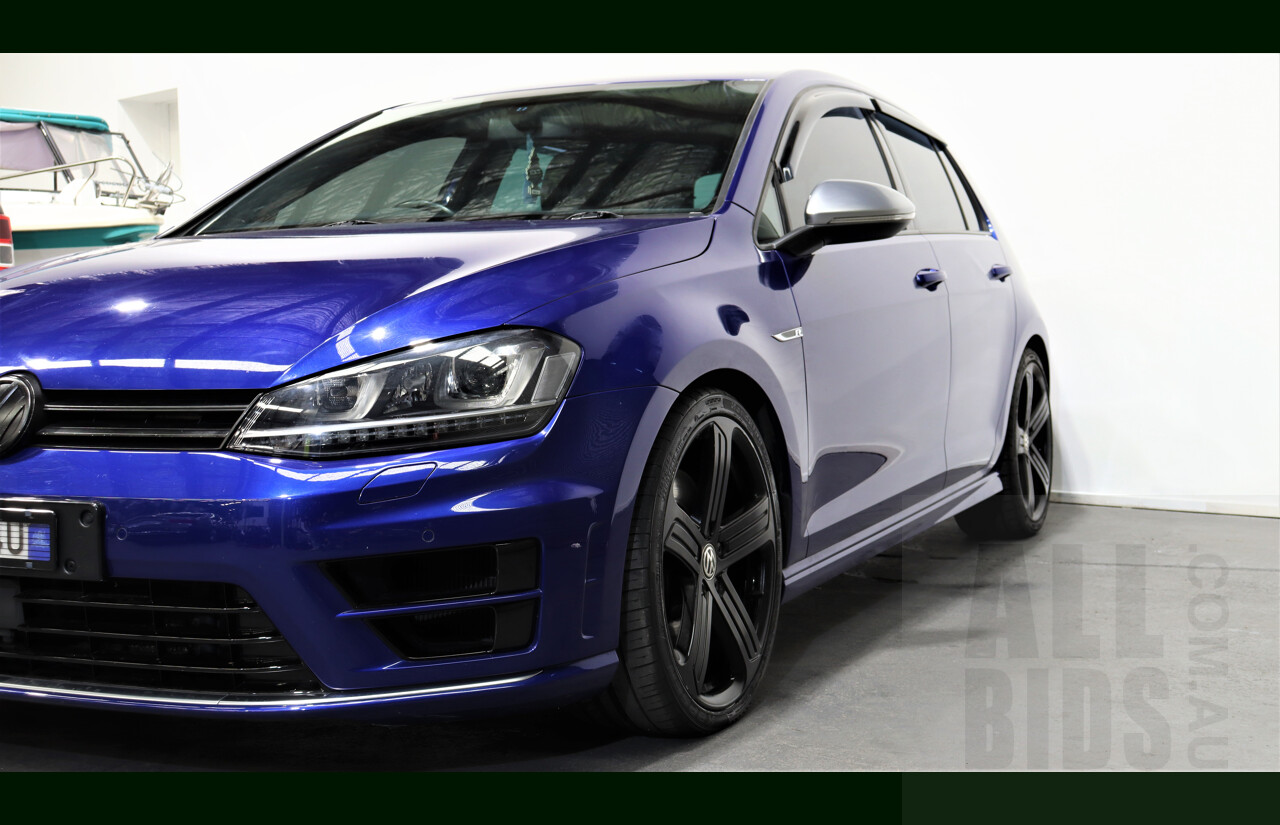 3/2014 Volkswagen Golf R AU MY14 5d Hatchback Blue 2.0L Turbo