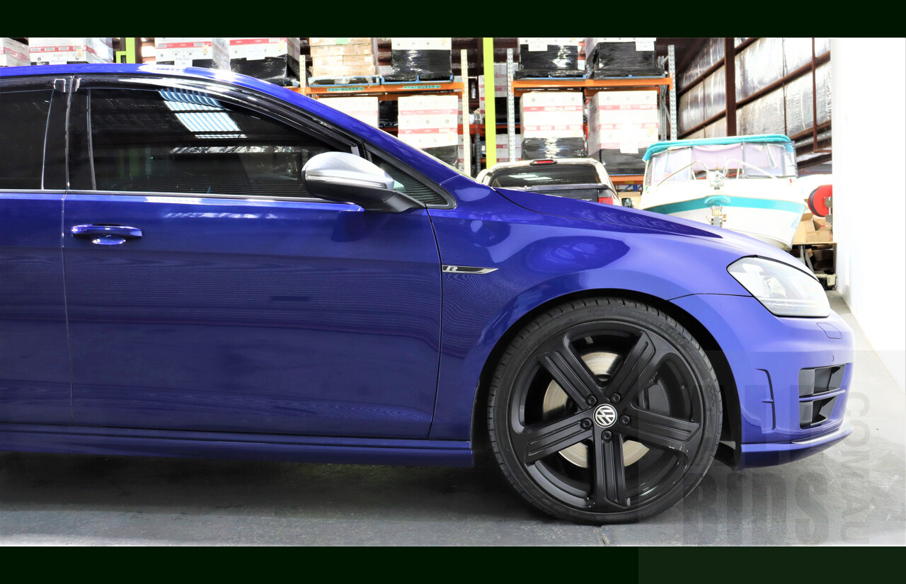 3/2014 Volkswagen Golf R AU MY14 5d Hatchback Blue 2.0L Turbo