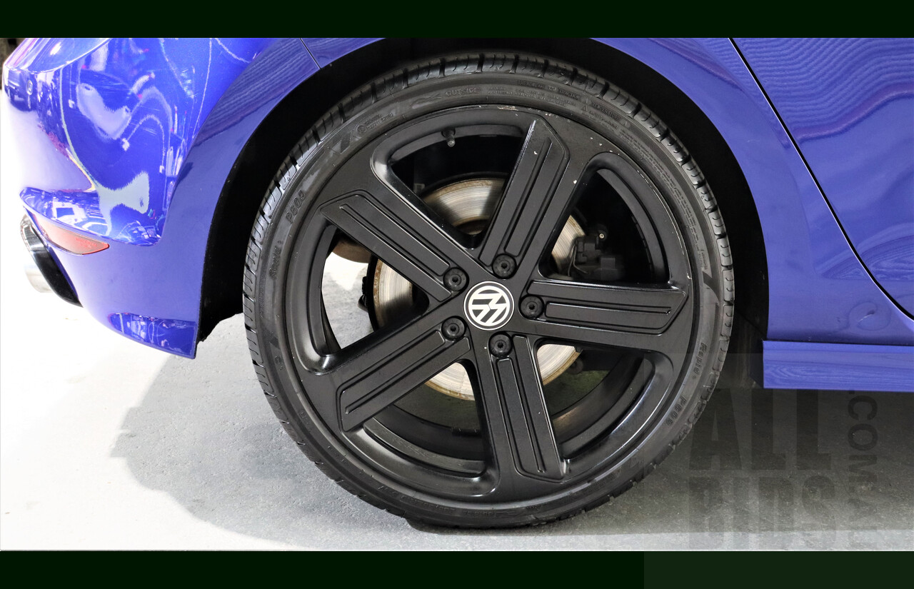3/2014 Volkswagen Golf R AU MY14 5d Hatchback Blue 2.0L Turbo