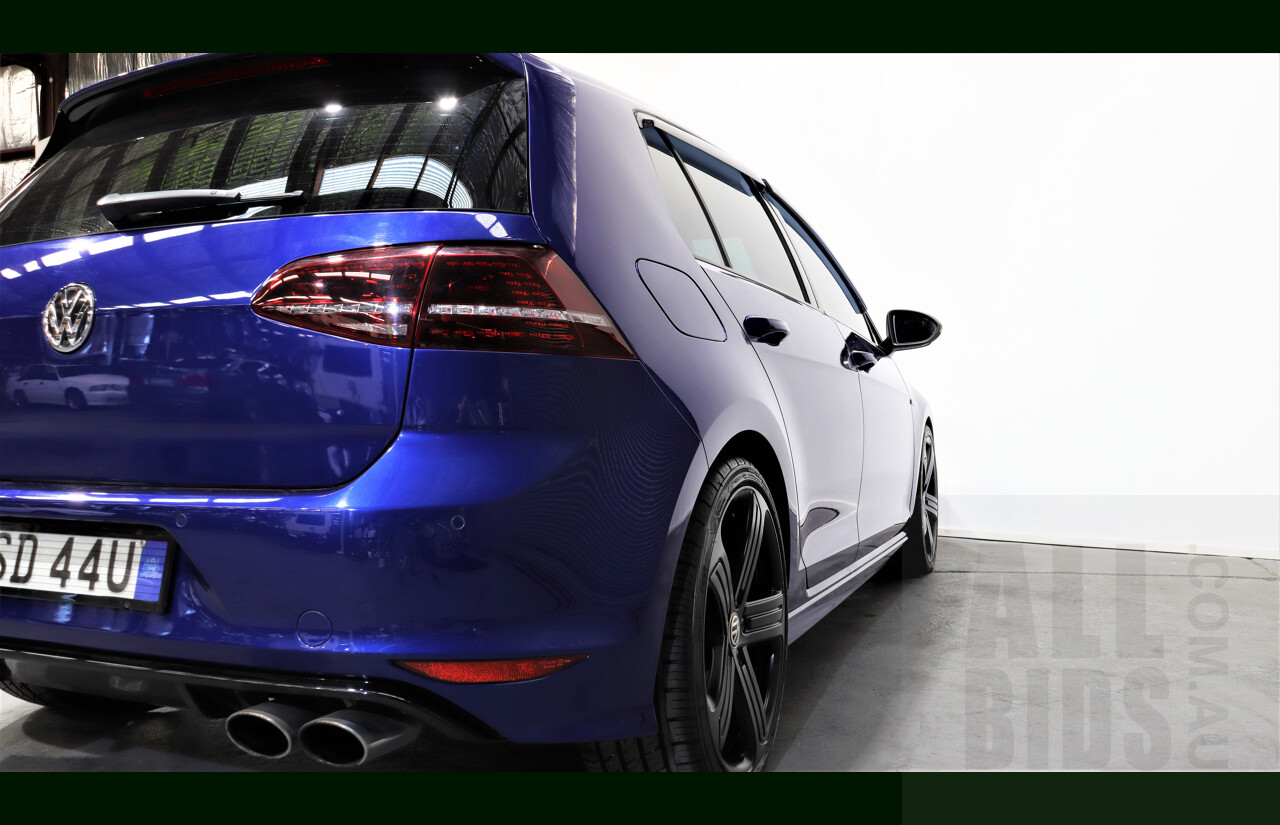 3/2014 Volkswagen Golf R AU MY14 5d Hatchback Blue 2.0L Turbo