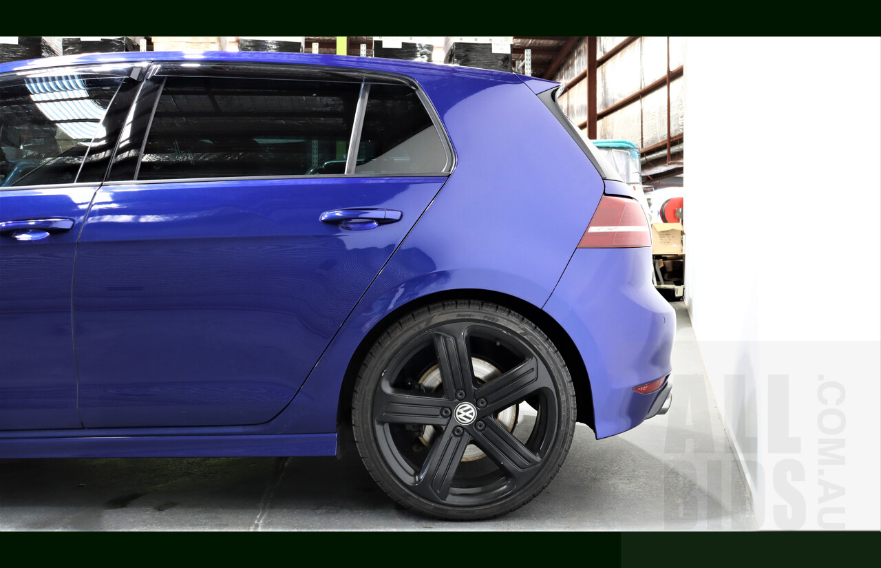 3/2014 Volkswagen Golf R AU MY14 5d Hatchback Blue 2.0L Turbo