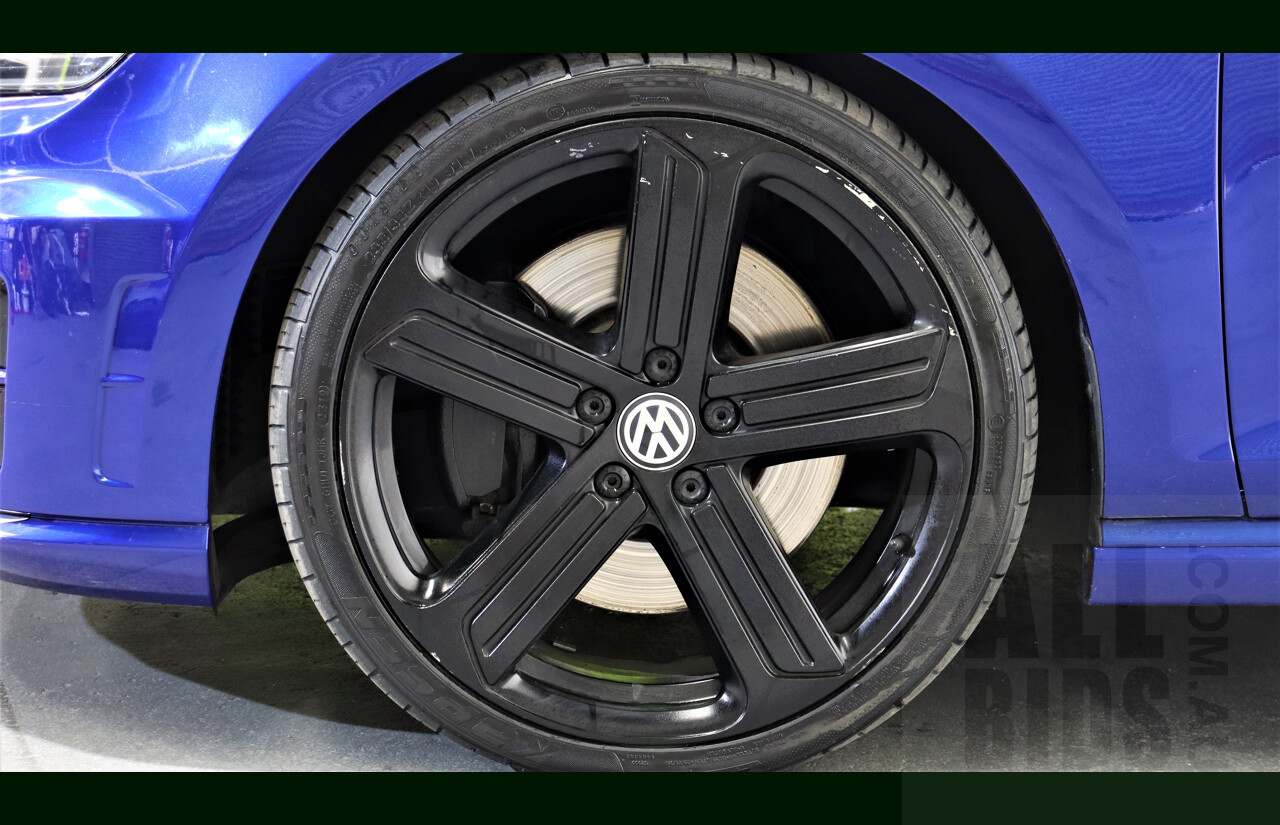 3/2014 Volkswagen Golf R AU MY14 5d Hatchback Blue 2.0L Turbo