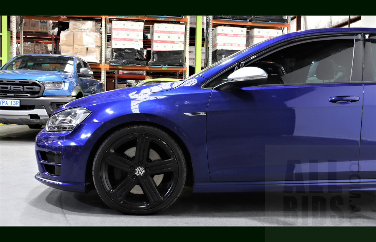 3/2014 Volkswagen Golf R AU MY14 5d Hatchback Blue 2.0L Turbo