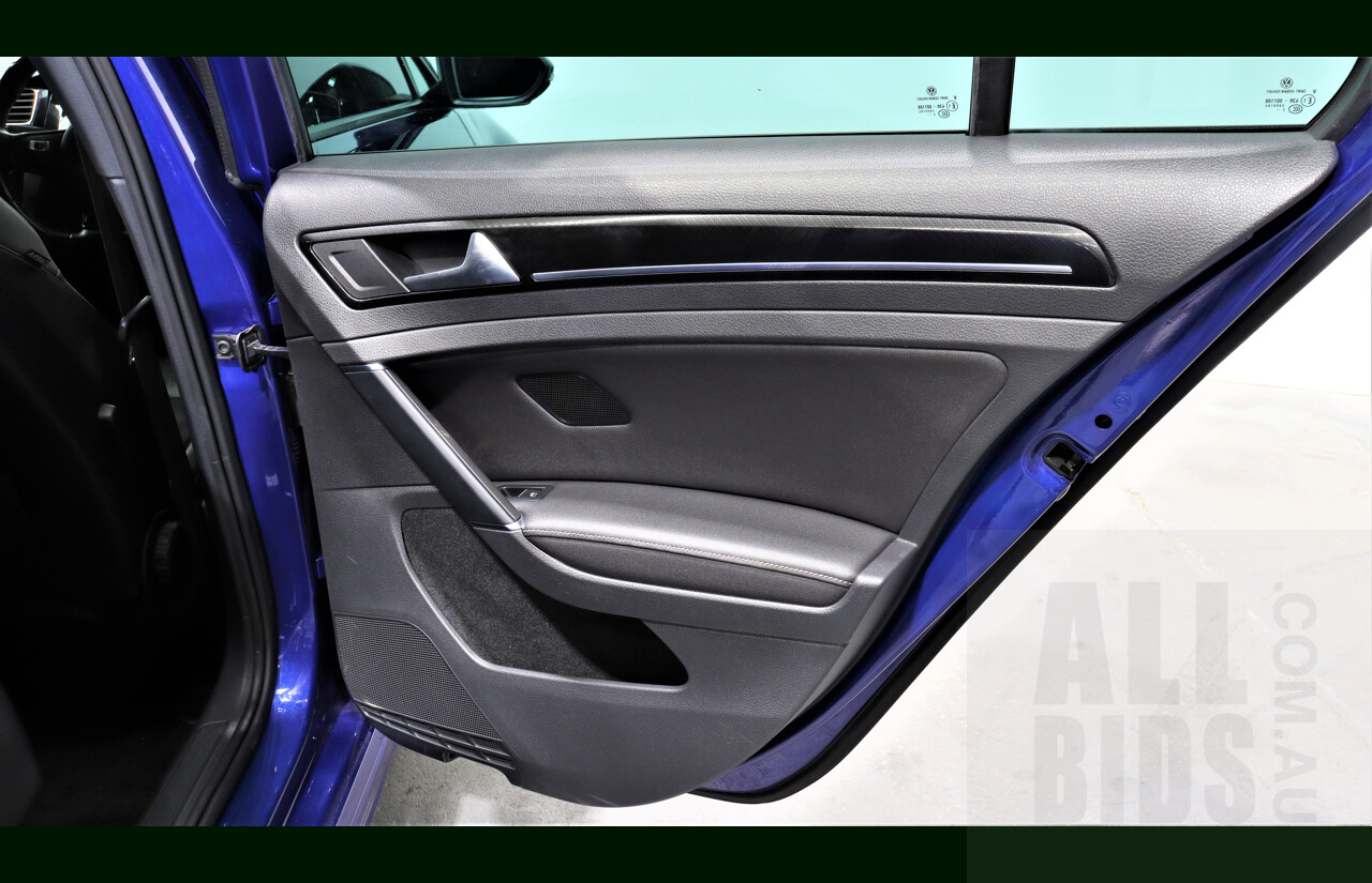 3/2014 Volkswagen Golf R AU MY14 5d Hatchback Blue 2.0L Turbo