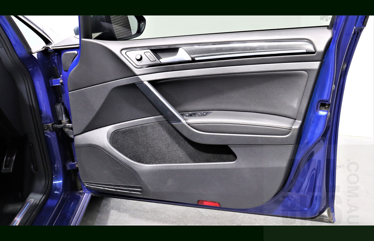 3/2014 Volkswagen Golf R AU MY14 5d Hatchback Blue 2.0L Turbo