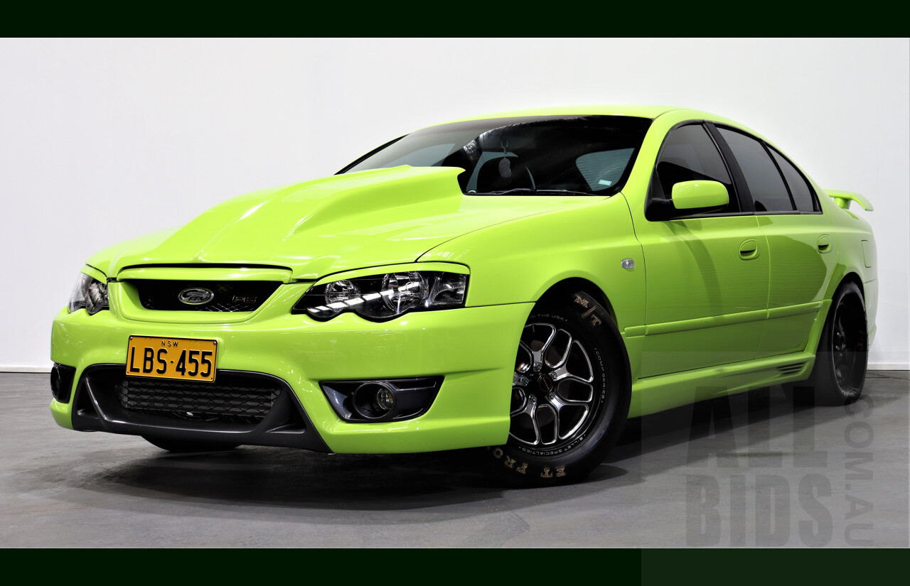 11/2003 Ford Falcon XR6T BA 4d F6 (Replica) Sedan Green 4.0L - Heavily Modified - 818HP