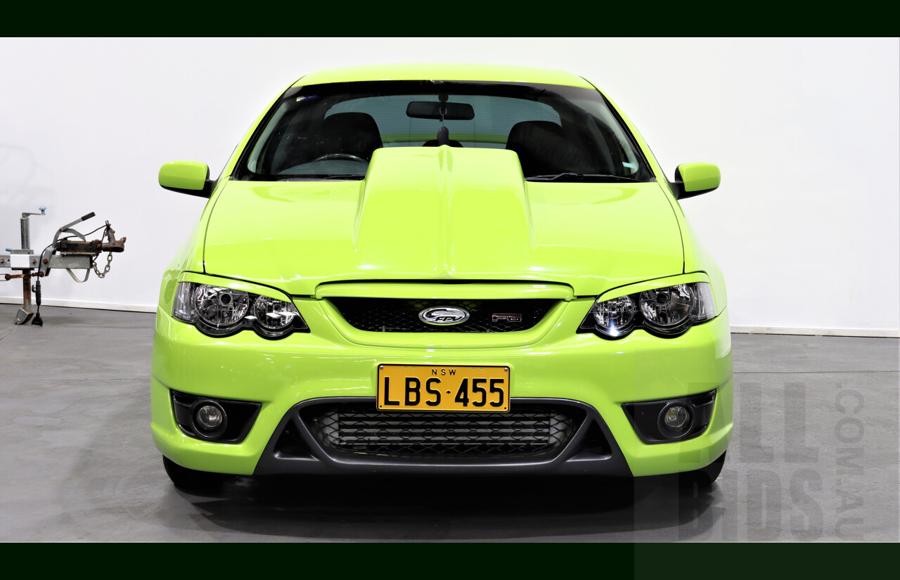 11/2003 Ford Falcon XR6T BA 4d F6 (Replica) Sedan Green 4.0L - Heavily Modified - 818HP