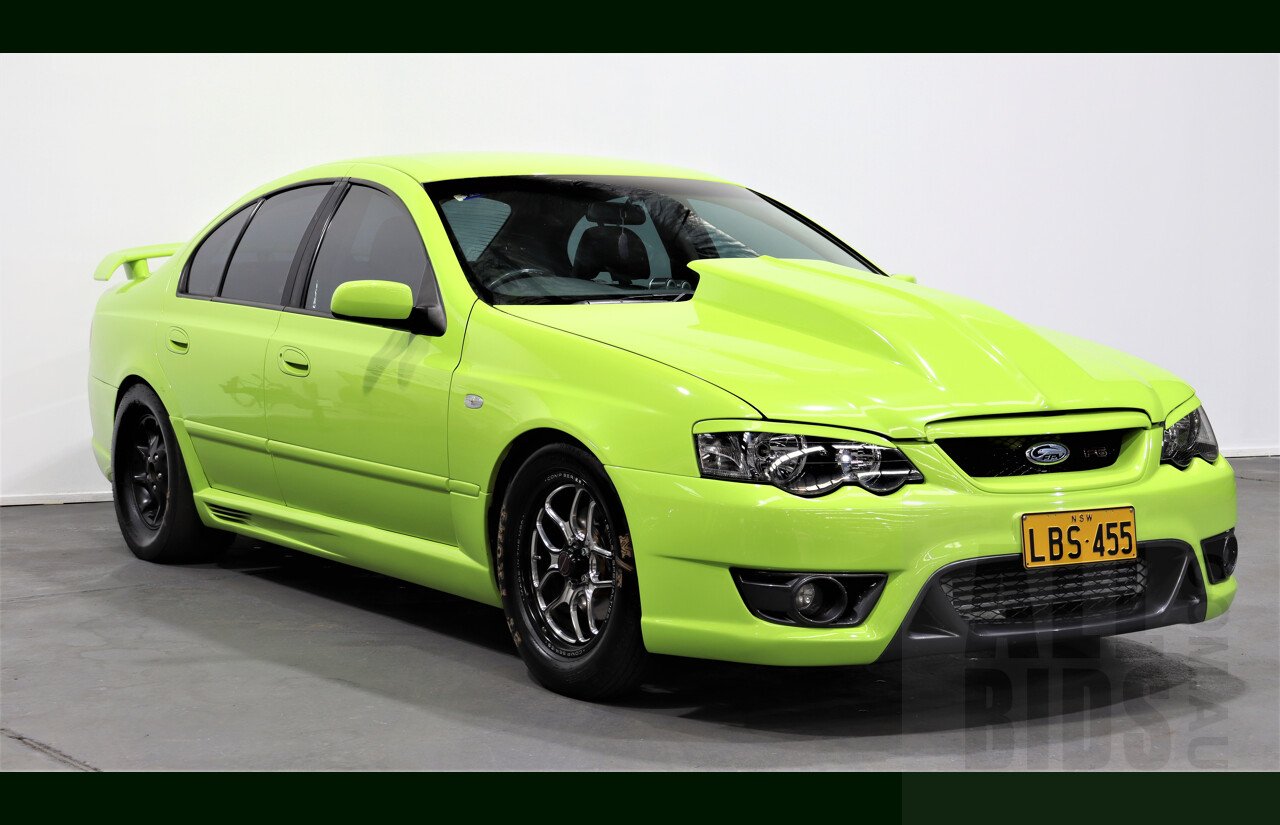 11/2003 Ford Falcon XR6T BA 4d F6 (Replica) Sedan Green 4.0L - Heavily Modified - 818HP