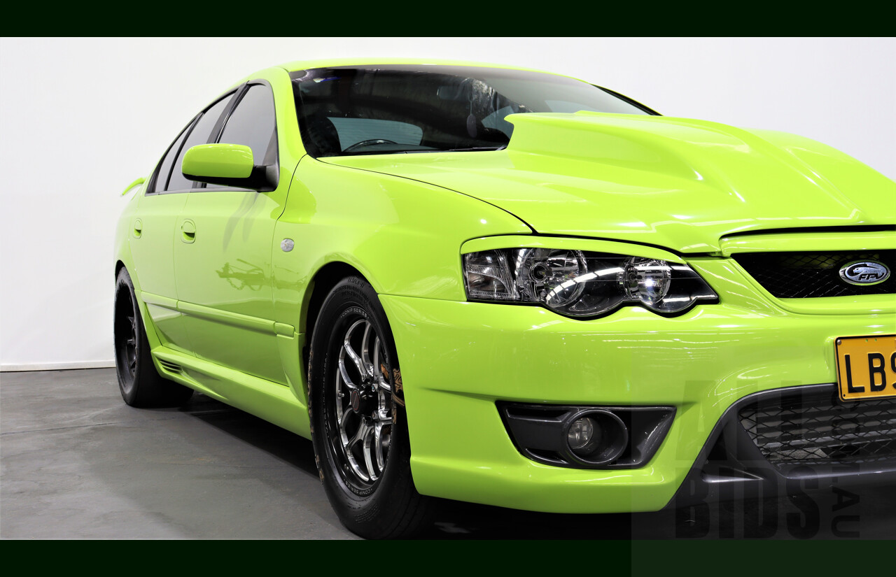 11/2003 Ford Falcon XR6T BA 4d F6 (Replica) Sedan Green 4.0L - Heavily Modified - 818HP