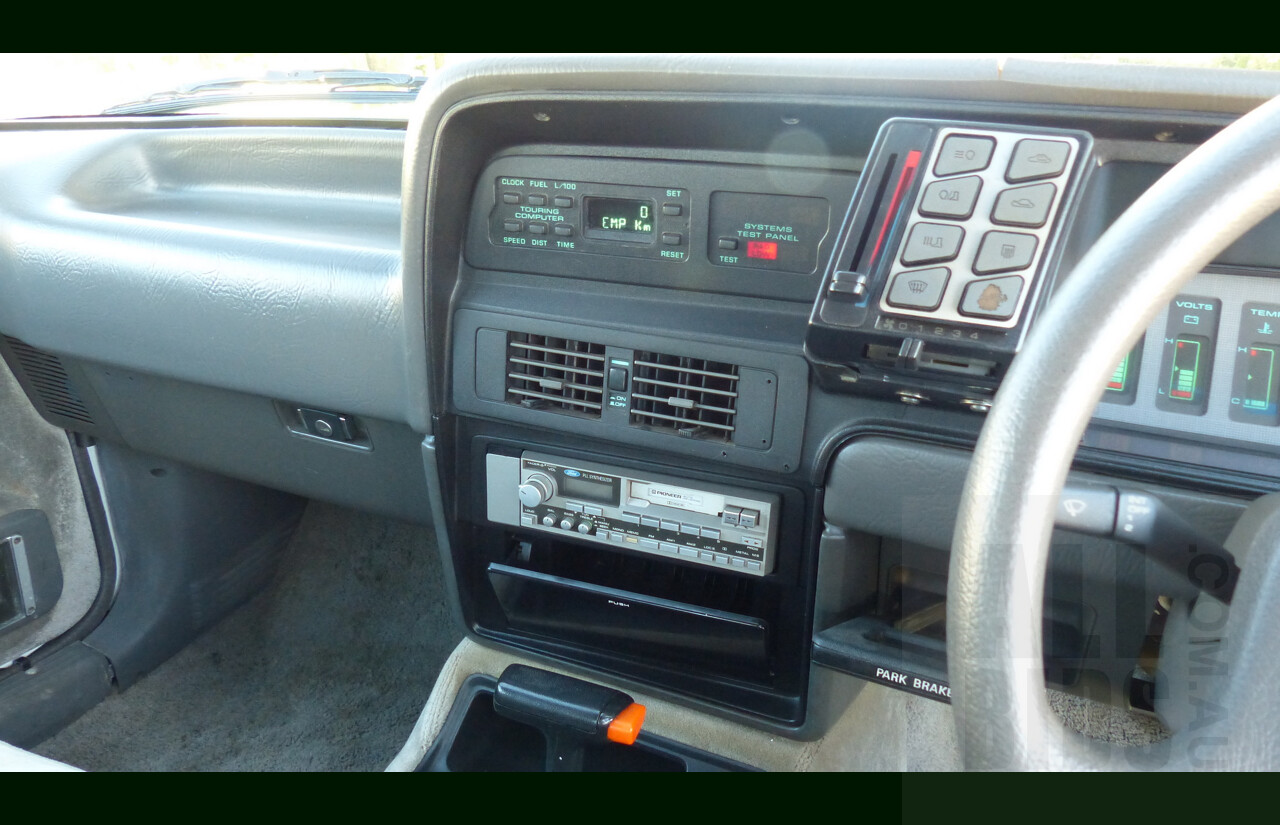 9/1987 Ford LTD FE 4d Sedan White Auto EFI 4.0L