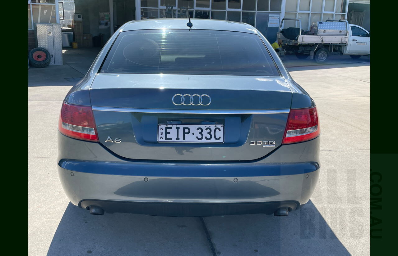 6/2006 Audi A6 3.0 TDi Quattro 4F 4d Sedan Grey 3.0L
